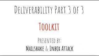 Cold Email Academy Deliverability Toolkit [upl. by Amek]