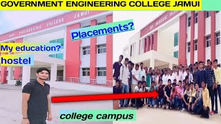 My college vlog GOVERNMENT ENGINEERING COLLEGE JAMUI [upl. by Uolymme]