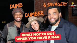 Meagan Good amp Michael Ealy Hug Drama Jonathon Majors publicly disrespected Nos in a relationship [upl. by Bibbye]