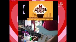 Powerpuff Girls Themesong Guitar [upl. by Aidahs150]