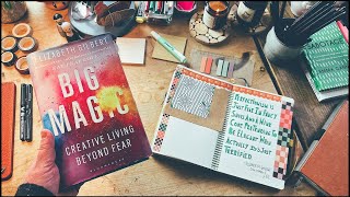 Lessons Learned from Big Magic by Elizabeth Gilbert  annotating nonfiction about creative mindset [upl. by Dex396]