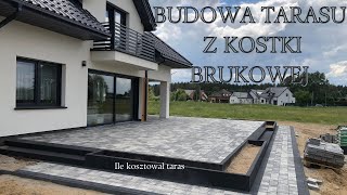 Budowa tarasu z kostki brukowej POLBRUK IDEO NERINO [upl. by Marice184]