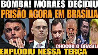 Bomba PRISÃO AGORA EM BRASÍLIA MORAES DECIDIU JAIR BOLSONARO ACABA DE TER ALIADO INTIMADO P PF [upl. by Rialcnis]