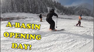 ARAPAHOE BASIN OPENING DAY 20232024 Top to Bottom Run Ski Season Has Begun [upl. by Noemi319]