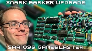 Snark Barker GameBlaster Upgrade SAA1099 [upl. by Onitselec]