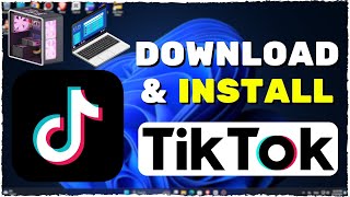 How To Download TikTok On Laptop amp PC EASY [upl. by Agn]