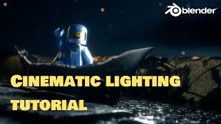 Cinematic lighting in Blender [upl. by Luigi]