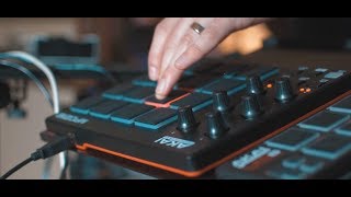 Ableton Live performance Akai midi controller and iPad [upl. by Pammie695]