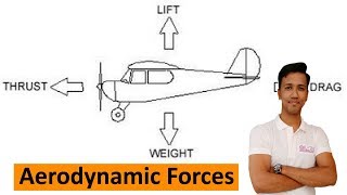 The Aerodynamics Forces on Aircraft  Explained in Hindi [upl. by Ojeitak]