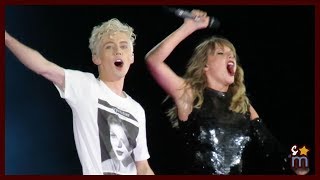 Troye Sivan Announces New Album Bloom Release Date at Taylor Swift Reputation Tour [upl. by Sinnylg]