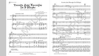 Toccata And Kazoogue In D Maybe  MusicK8com Singles Reproducible Kit [upl. by Saref819]