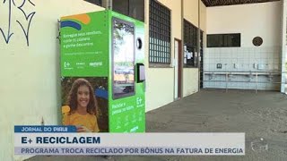 Programa troca resíduos recicláveis por bônus na fatura de energia [upl. by Dinsdale]