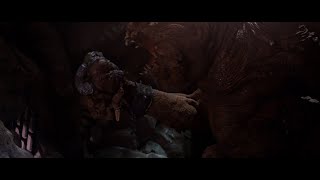 Luke Skywalker Vs Jabbas Rancor [upl. by Alurta]