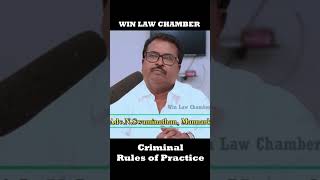 app  Criminal Rules of Practice 2019 class by AdvNSwaminathan Mannarkudi at Sriviliputhur Bar [upl. by Hanikas]