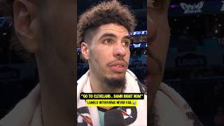 LaMelo gives the best interviews🤣 [upl. by Dirk]