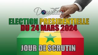 ELECTION PRESIDENTIELLE DU 24 MARS 2024  JOUR DE SCRUTIN [upl. by Tolkan]