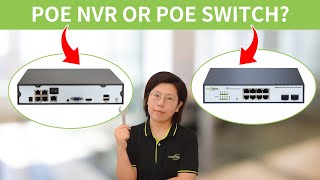 PoE NVR vs PoE Switch Which is Right for Your Surveillance System [upl. by Alaham]