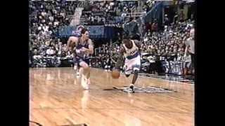 Terrell Brandon Picks John Stockton Clean Dishes for Pippen Flush [upl. by Arret782]