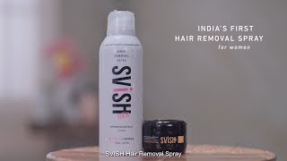 Svish Hair Removal For Women Dos and Donts  Painless Way to Remove Unwanted Hair  gosvishcom [upl. by Chadd933]