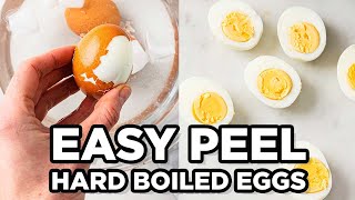 How to Hard Boiled Eggs so they Peel Easy  by MOMables [upl. by Cynarra]