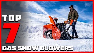 7 Best Gas Snow Blowers Top Picks for Effortless Winter Clearing [upl. by Otrebor426]