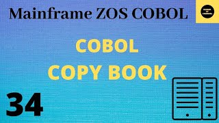 Copy Book In Cobol  Mainframe COBOL Tutorial  Part 34 COBOL [upl. by Khosrow]