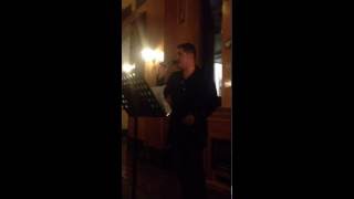 A mi Manera Luis Lopzond cantando Gadsden Hotel Douglas Az [upl. by Mylo333]