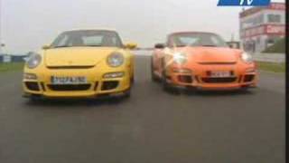 Essai auto Porsche 911 GT3 et GT3 RS [upl. by Balch784]