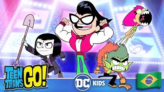 Luta Livre  Teen Titans Go em Português 🇧🇷  DCKidsBrasil [upl. by Araec464]