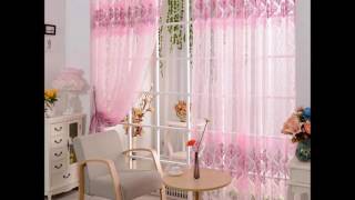 Most Attractive Pink Color and Curtain Designs [upl. by Anitsenre]