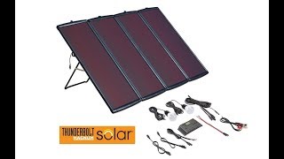 Harbor Freight 100 Watt Solar Panel Kit  Pros and Cons [upl. by Henryson]