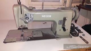 Necchi sewing machine triple transportNecchi siveca mašina trostruki tramsport [upl. by Etnomaj]