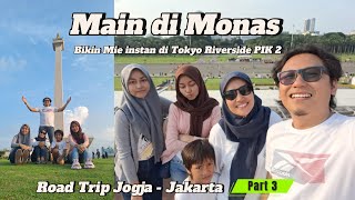 Main di Monas  Bikin Mie Instan di Apt Tokyo Riverside PIK 2 Road Trip Jogja  Jakarta  Part 3 [upl. by Atorod]