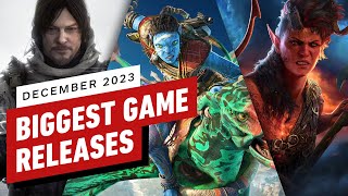 The Biggest Game Releases of December 2023 [upl. by Kei972]