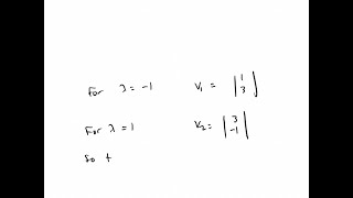 Arguing geometrically find an eigenbasis for each of the matrices A in Exercises 55 through 63 an… [upl. by Jemie]