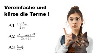 Vereinfache und kürze den Term an Beispielen erklärt [upl. by Herates]