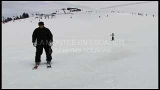 Cours de ski débutantmonter en escalier [upl. by Scopp]