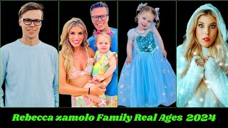 Rebecca Zamolo Family Real Name And Ages 2024 [upl. by Mike]