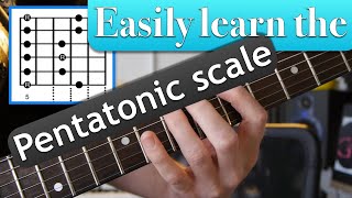 Fastest way to nail the pentatonic scale shapes 1 to 5 [upl. by Swane862]