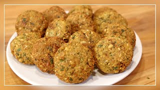 FALAFEL de Garbanzos  La RECETA Árabe más VEGANA [upl. by Niatsirhc]