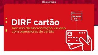 Alterdata Contábil – DIRF cartão [upl. by Adlin]