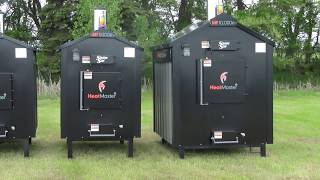 Heatmaster SS MF Series Outdoor Wood Burning Furnaces [upl. by Chladek]