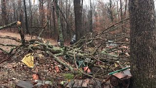 Yellville Ark Storm Damage [upl. by Kolva728]