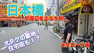 日本橋駅周辺ってどんなとこ？【治安はどうなの？】街ぶらしてみた【オタロード編】 [upl. by Ylehsa]