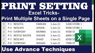 how to print two pages on one sheet in excel  how to print two pages on one sheet in excel [upl. by Ateuqram]