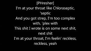 Eminem  Chloraseptic Remix Lyrics Eminem Verse Only New 2018 [upl. by Atneuqal]