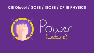 Power  O Levels Physics Lecture [upl. by Allekim921]