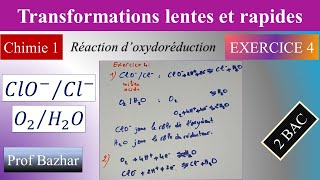 exercice 4 Transformations lentes et rapides 2 bac biof [upl. by Alva]