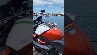 Bimota Tesi H2 Tricolore  Rimini docks [upl. by Nevla]