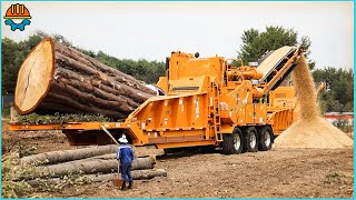 30 Dangerous Fastest Wood Chipper Machines Working and Extreme Powerful Tree Shredder Machines [upl. by Hussar961]